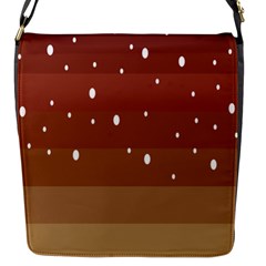 Fawn Gender Flags Polka Space Brown Flap Messenger Bag (s) by Mariart