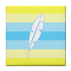 Feather Flags Tile Coasters by Mariart