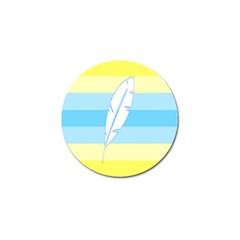 Feather Flags Golf Ball Marker by Mariart