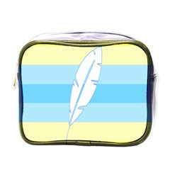 Feather Flags Mini Toiletries Bags by Mariart