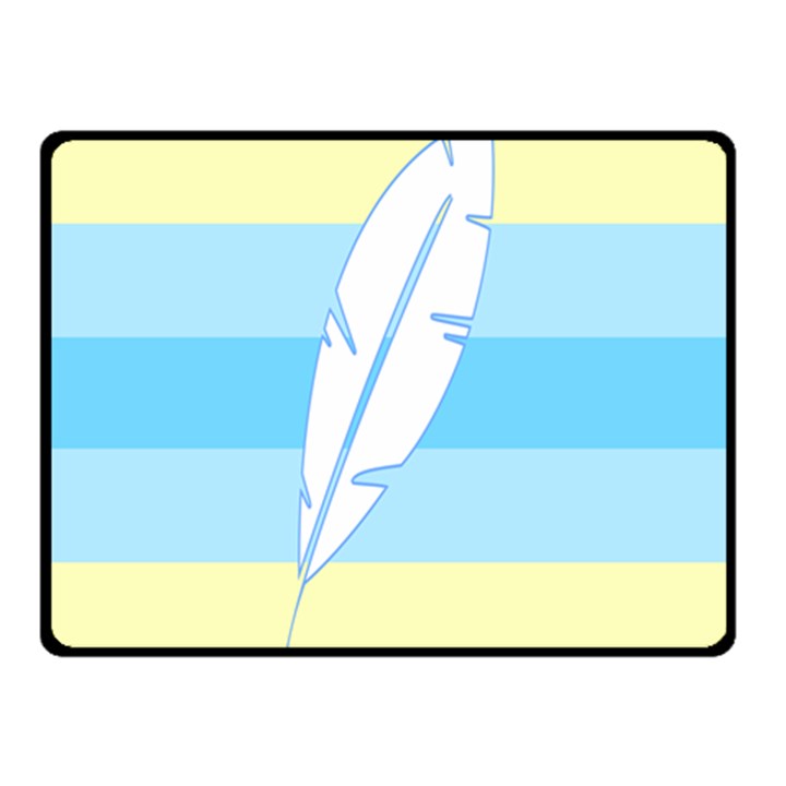 Feather Flags Fleece Blanket (Small)