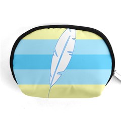 Feather Flags Accessory Pouches (medium)  by Mariart