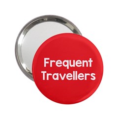 Frequent Travellers Red 2 25  Handbag Mirrors by Mariart