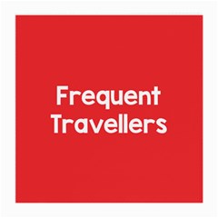 Frequent Travellers Red Medium Glasses Cloth by Mariart