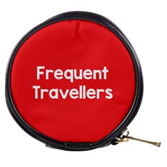 Frequent Travellers Red Mini Makeup Bags by Mariart