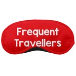 Frequent Travellers Red Sleeping Masks Front