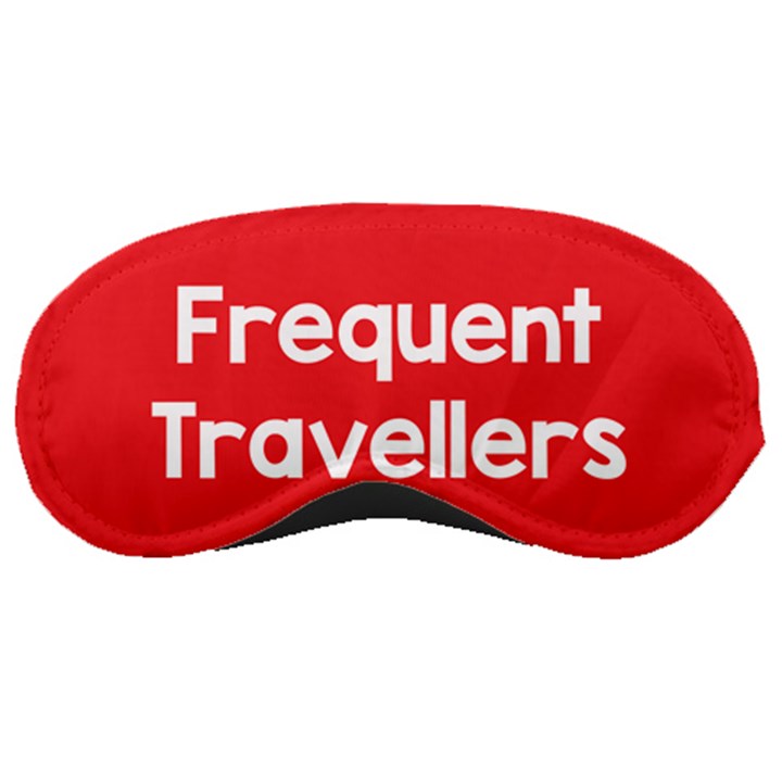 Frequent Travellers Red Sleeping Masks