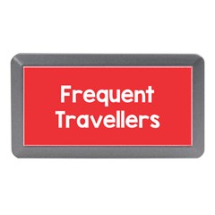 Frequent Travellers Red Memory Card Reader (mini) by Mariart