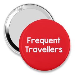 Frequent Travellers Red 3  Handbag Mirrors by Mariart