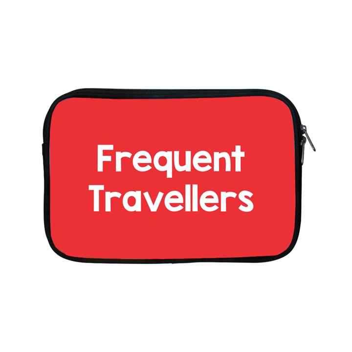 Frequent Travellers Red Apple iPad Mini Zipper Cases