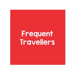 Frequent Travellers Red Small Satin Scarf (square) by Mariart