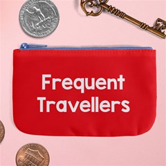 Frequent Travellers Red Large Coin Purse