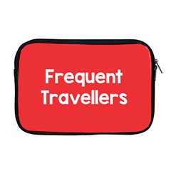 Frequent Travellers Red Apple Macbook Pro 17  Zipper Case by Mariart