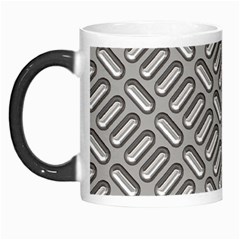 Capsul Another Grey Diamond Metal Texture Morph Mugs by Mariart