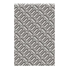 Capsul Another Grey Diamond Metal Texture Shower Curtain 48  X 72  (small) 