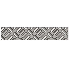 Capsul Another Grey Diamond Metal Texture Flano Scarf (large)