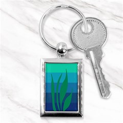 Gender Sea Flags Leaf Key Chains (rectangle)  by Mariart