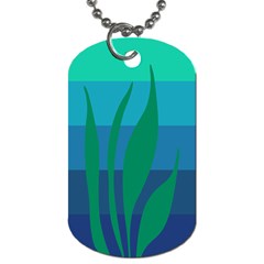 Gender Sea Flags Leaf Dog Tag (two Sides)