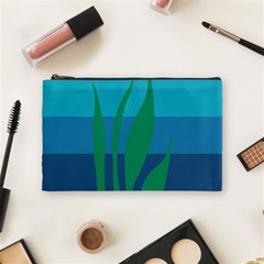 Gender Sea Flags Leaf Cosmetic Bag (medium)  by Mariart