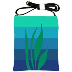 Gender Sea Flags Leaf Shoulder Sling Bags