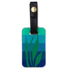 Gender Sea Flags Leaf Luggage Tags (one Side)  by Mariart