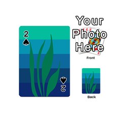 Gender Sea Flags Leaf Playing Cards 54 (mini)  by Mariart