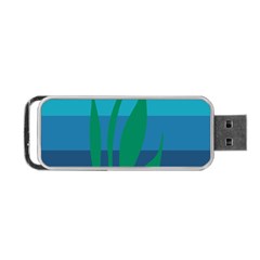 Gender Sea Flags Leaf Portable Usb Flash (one Side) by Mariart