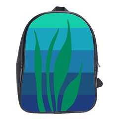 Gender Sea Flags Leaf School Bags (xl)  by Mariart