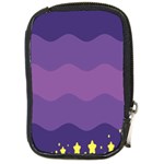 Glimragender Flags Wave Waves Chevron Purple Blue Star Yellow Space Compact Camera Cases Front