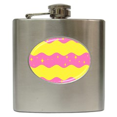 Glimra Gender Flags Star Space Hip Flask (6 Oz) by Mariart