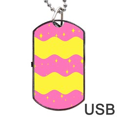 Glimra Gender Flags Star Space Dog Tag Usb Flash (two Sides) by Mariart