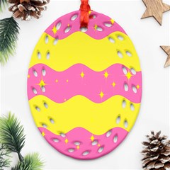 Glimra Gender Flags Star Space Ornament (oval Filigree) by Mariart