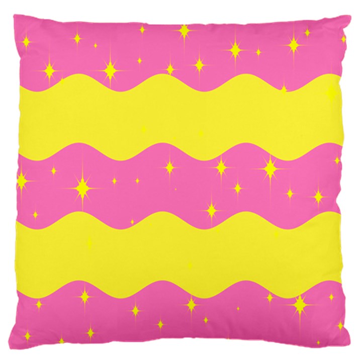 Glimra Gender Flags Star Space Large Flano Cushion Case (One Side)