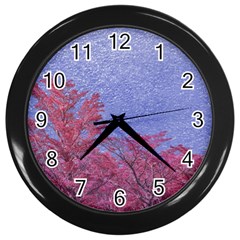 Fantasy Landscape Theme Poster Wall Clocks (black) by dflcprints