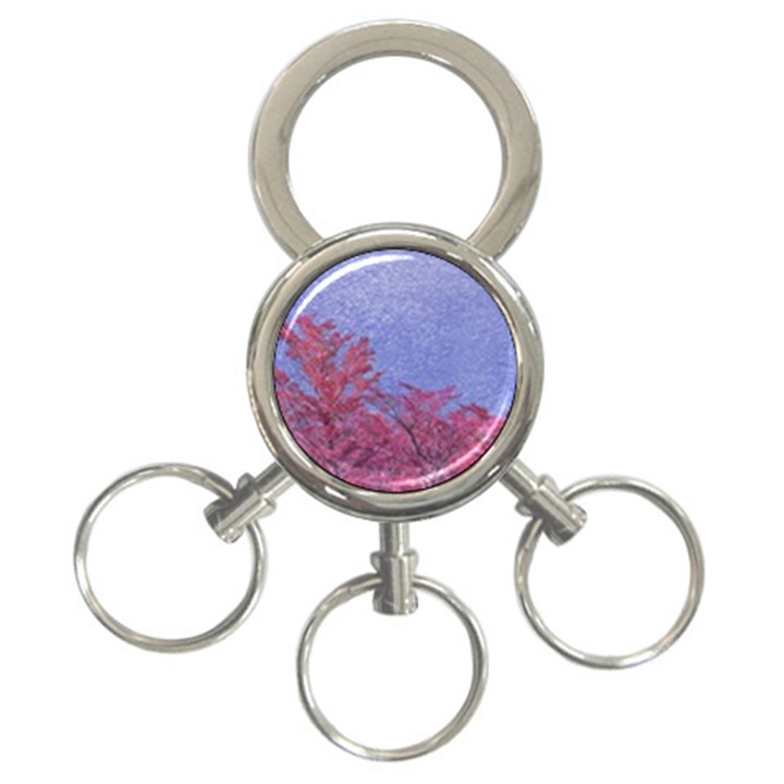 Fantasy Landscape Theme Poster 3-Ring Key Chains