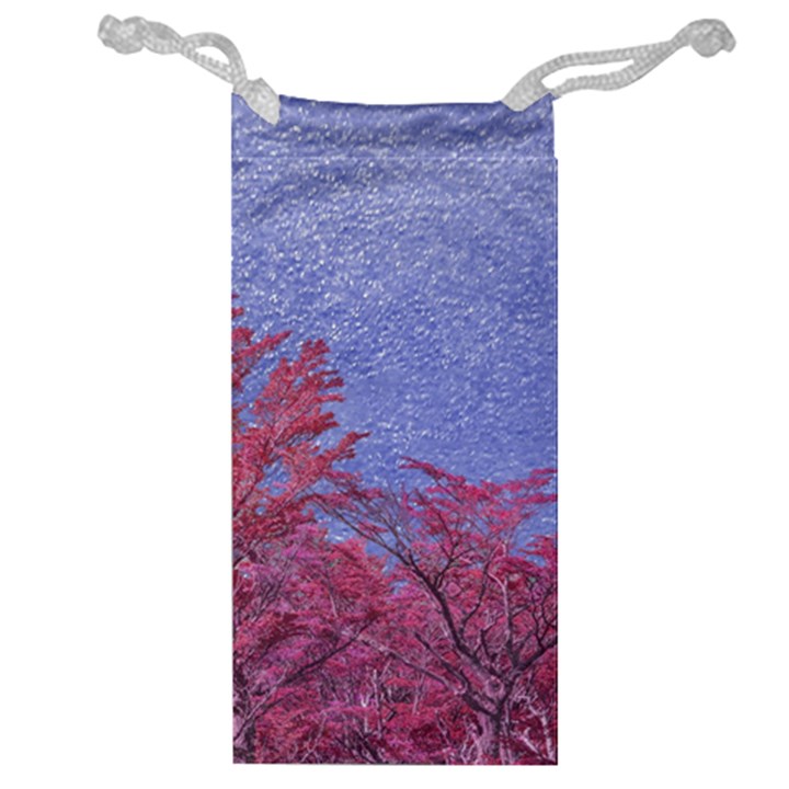 Fantasy Landscape Theme Poster Jewelry Bag