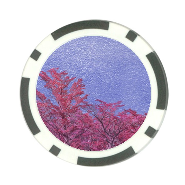 Fantasy Landscape Theme Poster Poker Chip Card Guard