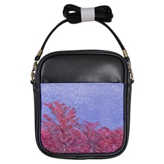 Fantasy Landscape Theme Poster Girls Sling Bags by dflcprints