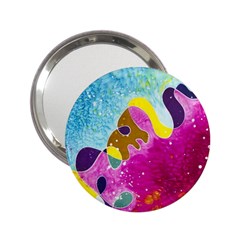 Fabric Rainbow 2 25  Handbag Mirrors by Mariart