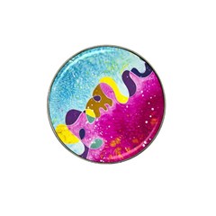 Fabric Rainbow Hat Clip Ball Marker (10 Pack) by Mariart