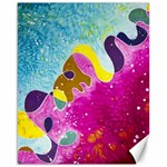 Fabric Rainbow Canvas 16  x 20   15.75 x19.29  Canvas - 1