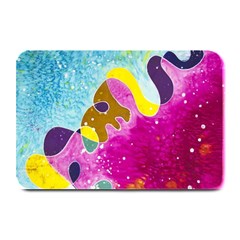 Fabric Rainbow Plate Mats by Mariart