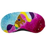 Fabric Rainbow Sleeping Masks Front