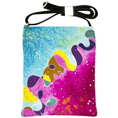 Fabric Rainbow Shoulder Sling Bags