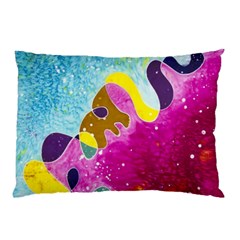 Fabric Rainbow Pillow Case (two Sides) by Mariart