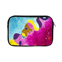 Fabric Rainbow Apple Ipad Mini Zipper Cases by Mariart