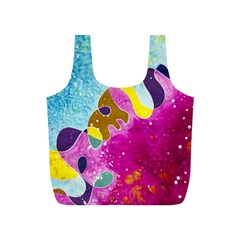 Fabric Rainbow Full Print Recycle Bags (s)  by Mariart