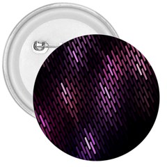 Light Lines Purple Black 3  Buttons by Mariart