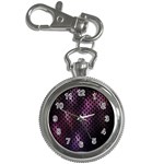 Light Lines Purple Black Key Chain Watches Front