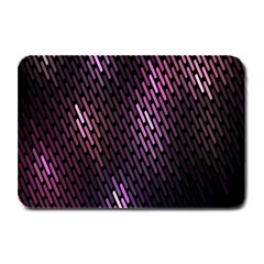 Light Lines Purple Black Plate Mats